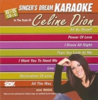 Sdkcdg9004 In The Style Of Celine Dion Sheet Music Songbook