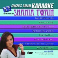 Sdkcdg9005 In The Style Of Shania Twaine Sheet Music Songbook