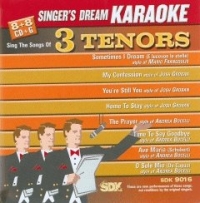 Sdkcdg9016 Sing The Songs Of The Three Tenors Sheet Music Songbook