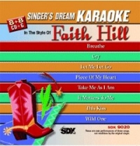 Sdkcdg9020 In The Style Of Faith Hill Sheet Music Songbook