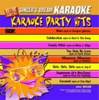 Sdkcdg9028 Karaoke Party Hits Sheet Music Songbook