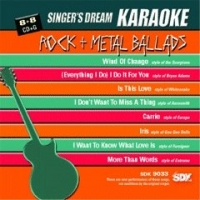 Sdkcdg9033 Rock + Metal Ballads Sheet Music Songbook