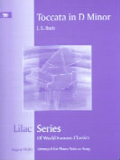 Lilac 090 Bach Toccata D Minor Sheet Music Songbook