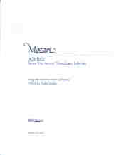 Alleluia Mozart High Voice Key F Sheet Music Songbook