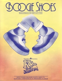 Boogie Shoes Kc & The Sunshine Band Sheet Music Songbook