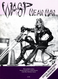 Mean Man (wasp) Sheet Music Songbook