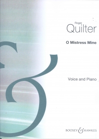 O Mistress Mine Quilter Key G Sheet Music Songbook