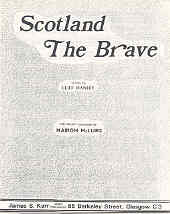 Scotland The Brave Sheet Music Songbook