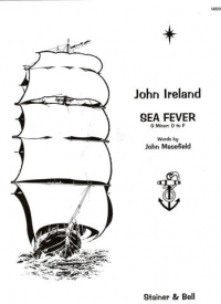 Sea Fever Ireland Key Gmin Sheet Music Songbook