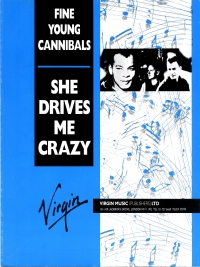 She Drives Me Crazy (fine Young Cannibals) Sheet Music Songbook