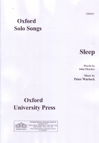 Sleep Warlock Key G Minor Sheet Music Songbook