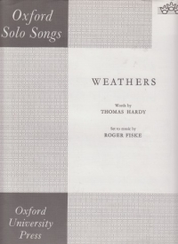 Weathers Fiske Solo Voice Sheet Music Songbook