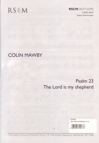 23rd Psalm (mawby) In G Sheet Music Songbook