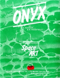 Onyx (space Art) Sheet Music Songbook
