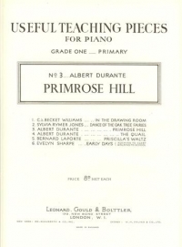 Primrose Hill Durante (utp Series No 3 Sheet Music Songbook
