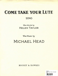 Come Take Your Lute Head Dmin Sheet Music Songbook