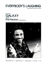 Everybodys Laughing (phil Fearon & Galaxy) Sheet Music Songbook