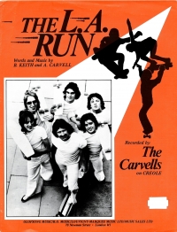 L A Run (carvells) Sheet Music Songbook