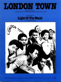 London Town (light Of The World) Sheet Music Songbook