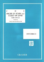 Night Of Stars & Night Of Love Offenbach Key F Sheet Music Songbook