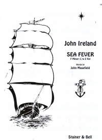 Sea Fever Ireland Key Fmin Sheet Music Songbook