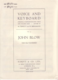 Self Banished Blow G Major Sheet Music Songbook
