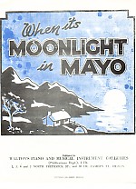 When Its Moonlight In Mayo Sheet Music Songbook