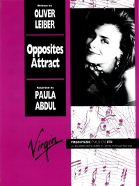 Opposites Actract (paula Abdul) Sheet Music Songbook