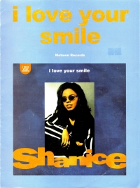 I Love Your Smile Shanice Sheet Music Songbook