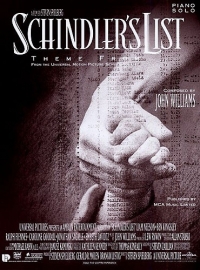 Schindlers List Theme Piano Solo Sheet Music Songbook