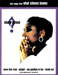 What Silence Knows (4 Songs From ) Shara Nelson Sheet Music Songbook