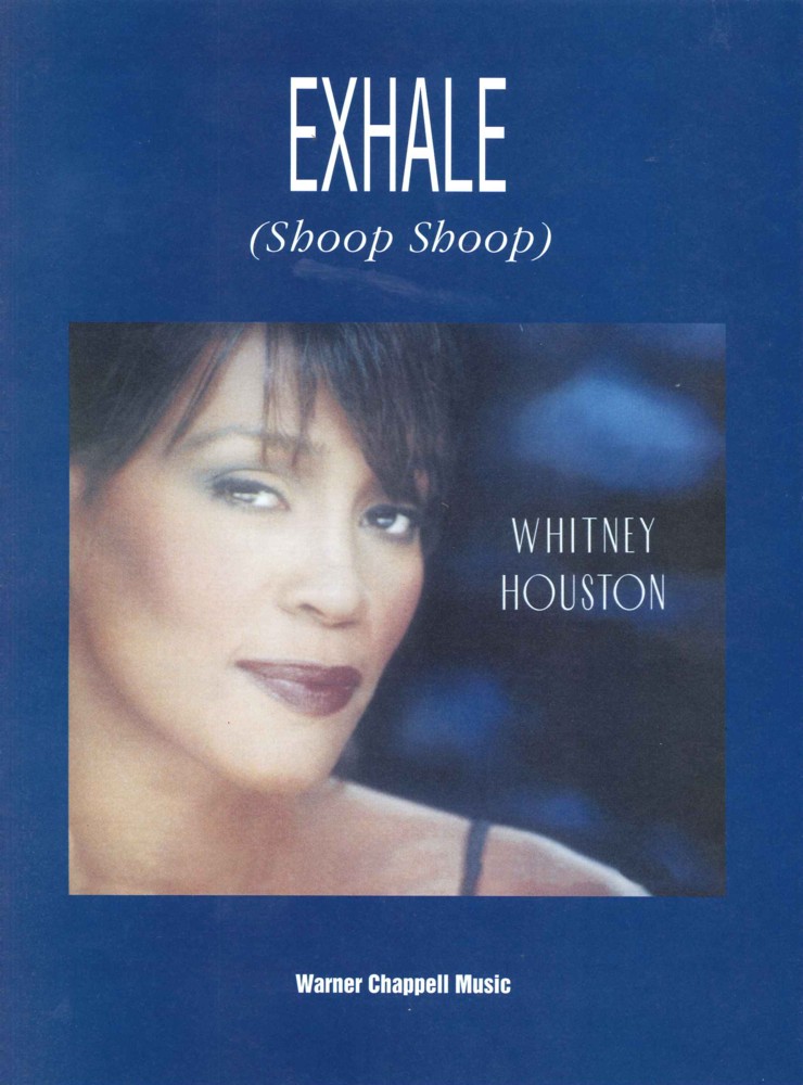 Exhale (shoop Shoop) Whitney Houston Sheet Music Songbook