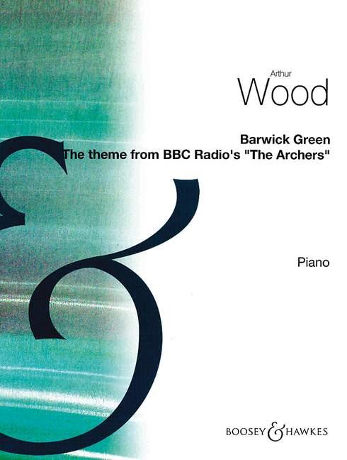 Archers (barwick Green) Radio Theme Wood Sheet Music Songbook