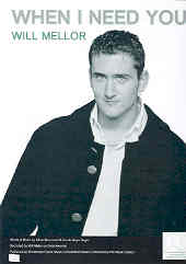 When I Need You Will Mellor Sheet Music Songbook
