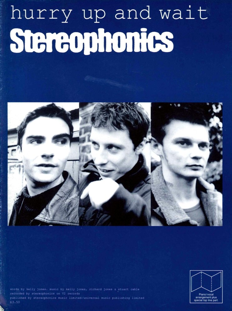 Hurry Up And Wait Stereophonics Sheet Music Songbook