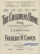 Childrens Home In Bb Cowen Sheet Music Songbook