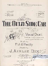Ould Side Car In F Dix Vocal Duet Sheet Music Songbook