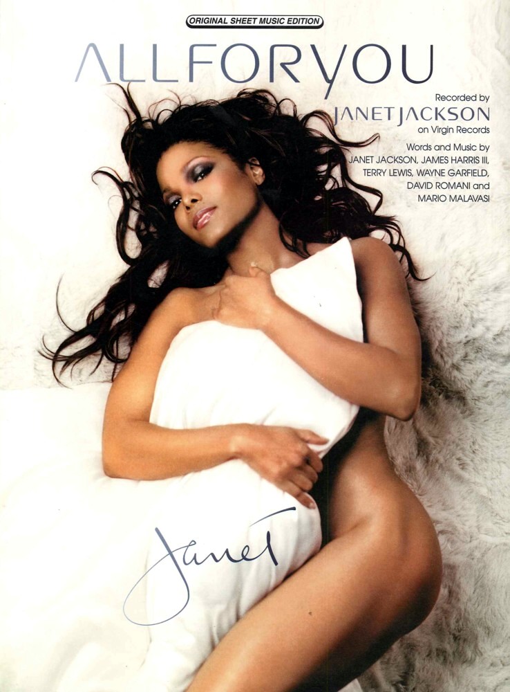 All For You Janet Jackson Sheet Music Songbook