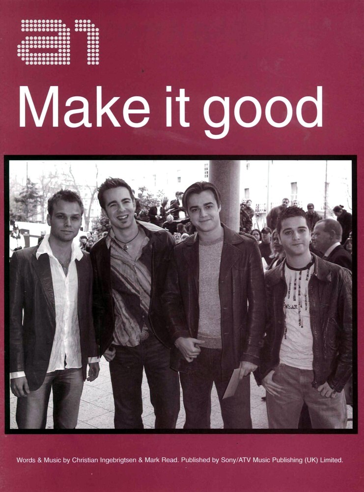 Make It Good A1 Sheet Music Songbook
