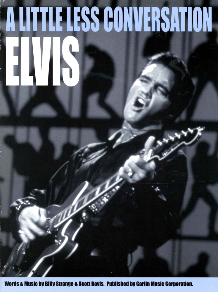 Little Less Conversation Elvis (nike Football) Sheet Music Songbook