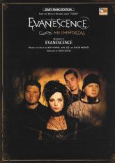 My Immortal Evanescence Easy Piano/vocal Sheet Music Songbook