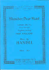 Ombra Mai Fu (slumber Dear Maid) Eb Handel Low Sheet Music Songbook