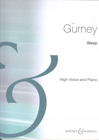 Sleep Gurney Bb Minor High Voice & Piano Sheet Music Songbook