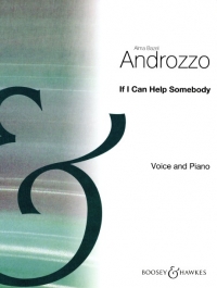 If I Can Help Somebody (in Welsh) Androzzo Key C Sheet Music Songbook