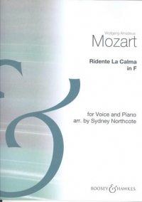 Ridente La Calma Mozart Key F Voice & Piano Sheet Music Songbook