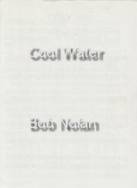 Cool Water Bob Nolan Sheet Music Songbook
