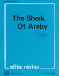 Sheik Of Araby Snyder Pvg Sheet Music Songbook