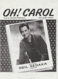 Oh Carol Sedaka Pvg Sheet Music Songbook