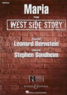 Maria (west Side Story) Bernstein/sondheim Sheet Music Songbook
