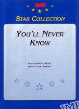 Youll Never Know Warren Sheet Music Songbook